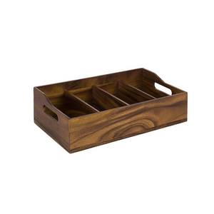 Couverts de table de bonne qualité modernes et élégants en or rose Ensemble complet pour couverts de mariage Ensemble de 24 pièces Boîte cadeau en bois - Product Image 6
