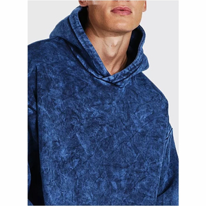 เสื้อกันหนาวมีฮู้ดสำหรับผู้ชายดีไซน์ตามสั่งเสื้อฮู้ดของซัพพลายเออร์ออกแบบได้ตามต้องการ - Product Image 4