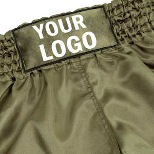 Pantalones cortos de Muay Thai de diseño personalizado de talla grande 2024-25 de primera calidad | Pantalones cortos de boxeo de gimnasio MMA de alto grado para hombres - Product Image 5