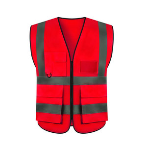 Hi Vis Workwear Chaleco DE SEGURIDAD reflectante azul con malla Chaleco DE SEGURIDAD reflectante cómodo y visible - Product Image 4