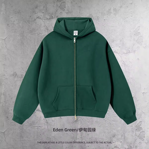 Pull à capuche personnalisé sans cordon 100% coton polaire surdimensionné coupe régulière sweats à capuche pour hommes de haute qualité - Product Image 5