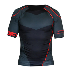 Camiseta de Compresión para Hombre, Elástica, con Estampado por Sublimación, Cuello Redondo, Manga Larga, Transpirable, Anti-UV UPF50+, Ecológica - Product Image 1