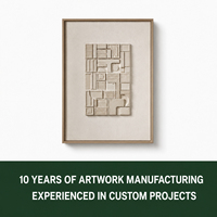 Peintures et arts muraux minimalistes en relief sur bois, décoration intérieure, arts décoratifs, œuvres d'art, décoration pour la maison et l'hôtel