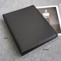 Dossier de menu d'exportation Rudra pour restaurant et hôtel dossier de fichiers d'entreprise porte-documents classeur à anneaux 12x5.6 pouces