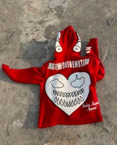 Sudadera con capucha y cremallera completa unisex con logotipo personalizado de alta calidad - Product Image 6