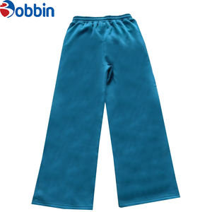 Pantalon de survêtement en molleton à jambe large surdimensionné pour homme, nouvelle mode streetwear d'hiver, avec bande latérale rayée, logo personnalisé - Product Image 2