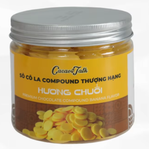 Vente en gros de qualité Grade Chocolat Boulangerie Snacks Bonbons OEM HALAL Banane Bouton Chocolat Composé Cacao 1KG 5KG 10KG Bon Prix - Product Image 1