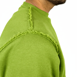 เสื้อสเวตเชิ้ตผ้าฝ้าย 100% สำหรับผู้ชาย สไตล์โอเวอร์ไซส์ มีฮู้ดและกระเป๋า  รับสกรีนโลโก้ เสื้อผ้าหนาสำหรับฤดูหนาว - Product Image 3