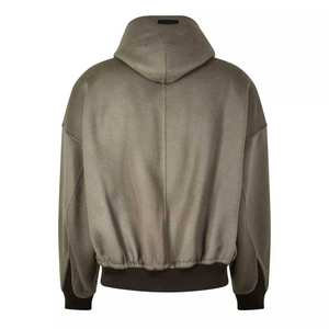 Vente en gros de blouson d'aviateur personnalisé OEM ODM pour hommes, streetwear, veste de vol de baseball à fermeture éclair légère et décontractée à la mode pour l'hiver et l'automne - Product Image 2