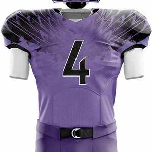 Uniforme de Fútbol Americano Totalmente Personalizado, Ropa Deportiva Transpirable para Adultos y Jóvenes Unisex, Tallas Grandes, Hecho en Pakistán - Product Image 5