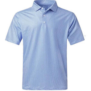 Ropa de Golf Flamingo, Polo Ecológico, Informal Elegante, de Secado Rápido, para Hombre, Corte Holgado, Camisetas de Golf 100% Algodón, Colores Personalizados, Antiarrugas - Product Image 4