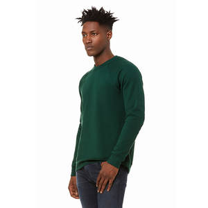 Bella + เสื้อกันหนาวผ้าแคนวาส3901 90/10ขนแกะมีฮู้ดผ้าฟลีซโพลีเอสเตอร์พิมพ์ลายเฉพาะบุคคลย้อมสีเรียบประดับลูกปัด - Product Image 5