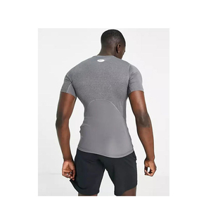 T-shirt basique en coton de haute qualité pour homme, uni, tissu doux et respirant, personnalisation de la marque - Product Image 2