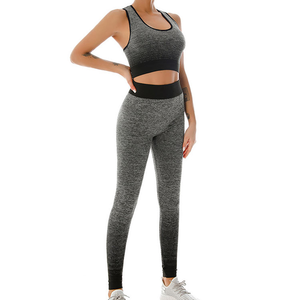 Ropa deportiva de entrenamiento, ropa deportiva, conjunto de Yoga sin costuras para mujer, ropa deportiva, ropa de Yoga, conjuntos de Fitness para gimnasio - Product Image 3