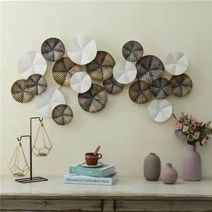 งานแฮนด์เมดผนังแผ่นเหล็กชุบสังกะสีสไตล์โบฮีเมียนร่วมสมัยศิลปะตกแต่งผนังแบบชนบทสำหรับบ้าน - Product Image 5