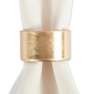 Anneau de serviette en métal décoratif de qualité supérieure avec un design antique en relief, parfait pour les mariages, les banquets et les tables festives - Product Image 1