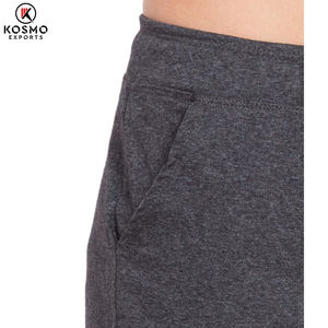 Joggers en bambou biologique super confortables pour femmes pantalons de survêtement taille haute Logo personnalisé avant plat Streetwear Yoga Lounge poches - Product Image 5