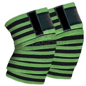 Conception sur mesure de qualité supérieure avec des bandelettes de genou de couleurs différentes haltérophilie prix de gros bandelettes de genou - Product Image 1