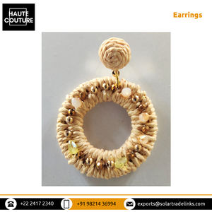 ต่างหูลูกปัดสไตล์แฟชันดีไซน์เนอร์ทำมือต่างหูสำหรับปาร์ตี้ต่างหูผู้หญิงสำหรับทุกโอกาส - Product Image 2