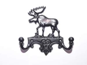 Metal Vintage Single Wall Mounted <b>Cast</b> <b>Iron</b> Black Rustic Hat & Cap <b>Coat</b> <b>Hook</b> for Bedroom at the Lowest Price - Product Image 4
