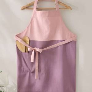 Delantal de cocina sin mangas con logotipo personalizado, delantal de cocina de chef de algodón y poliéster, delantal impermeable para lavavajillas - Product Image 5