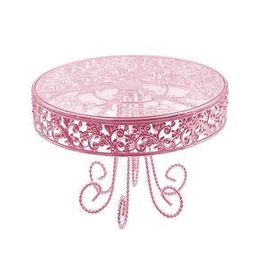 Support à gâteau moderne personnalisé pour les fêtes de Noël et de mariage, en aluminium, style moderne, utilisation pour servir le gâteau - Product Image 5
