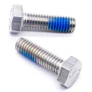 Tornillos de Cabeza Hexagonal M12 con Bloqueo Automático Nylok, Anti-Deslizantes, de Nylon, Zincados, Tornillos de Cabeza Plana, Fijaciones THV, Vietnam - Product Image 1