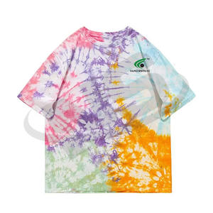 Camiseta transpirable de gran tamaño con estampado de algodón 100% holgado para hombre, tela de punto ligera, ropa informal para gimnasio y Fitness con logotipo - Product Image 4