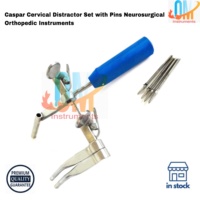 Ensemble de distracteurs cervicaux Caspar, instruments neurochirurgicaux et orthopédiques, acier inoxydable de qualité chirurgicale, réutilisables, autoclavables