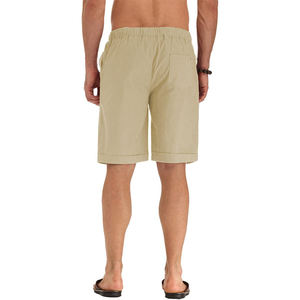 Pantalones cortos de algodón para correr lavados con ácido piedra parche bordado de gran tamaño descolorido estampado informal personalizado para hombre - Product Image 6