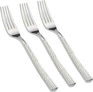 Hammered Design Handle Metal Silver <b>Fork</b> in Wholesale Price From Indian Manufacturer & Exporter - Product Image 4