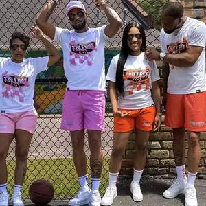 Survêtement 100% coton t-shirt et maille ensemble pour hommes Offre Spéciale personnalisé hommes été chemise et ensemble court - Product Image 3