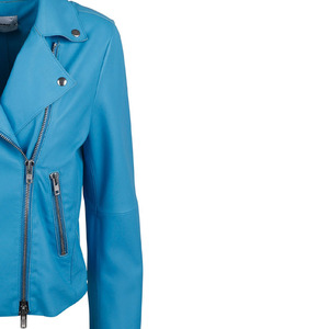 Chaqueta de cuero genuino de primera calidad con diseño elegante Costura duradera Ajuste cómodo. Para ropa informal o formal Talla XS - Product Image 2