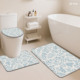 Custom Printed <b>Mat</b> <b>Bathroom</b> Rug <b>Set</b> for <b>Bathroom</b> Non-Slip Shower Curtain Bath <b>Mat</b> - Product Image 1