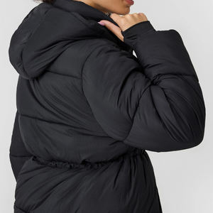 Veste matelassée zippée de haute qualité pour femmes avec tissu en nylon respirant, prix OEM bon marché, vestes confortables tendance 2026 - Product Image 6