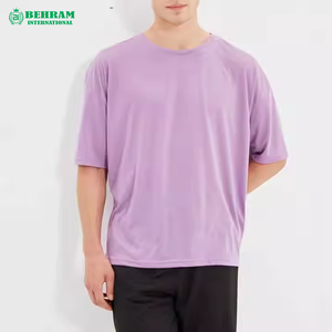 Men's Custom Brand Logo Front Printed Anti-Wrinkle Quick Dry T-<b>Shirt</b> 2025 Plus-size Regular Fit <b>100</b>% <b>Polyester</b> - Product Image 4