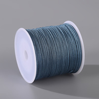 0,8 mm 50 meter/rol DIY Sieraden Gevlochten Accessoires Chinese Knoop Nylon Jade Draad Koord voor het maken van kettingen en armbanden