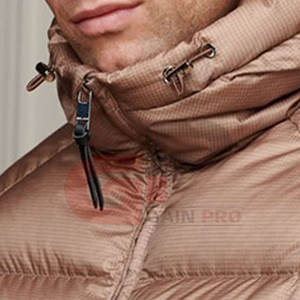 Veste polaire personnalisée de qualité supérieure Veste polaire remplie de duvet imperméable et légère pour l'extérieur, vente en gros - Product Image 4