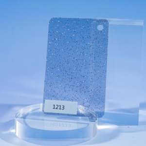 Feuille acrylique translucide scintillante découpée au laser de 1/8 po avec service de découpe - Product Image 6