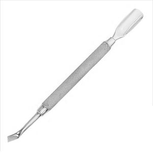 Empujador de Cutículas de Acero Inoxidable Asequible, Herramienta de Limpieza de Uñas para Manicura y Pedicura - Product Image 1