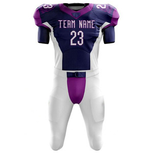 Uniformes de football américain les plus vendus uniformes de football américain de style dernier cri séchage rapide sublimation personnalisée - Product Image 5