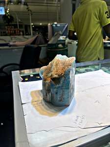 Aguamarina natural Rare Africa Big Stone Tamaños libres certificados por terceros - Product Image 2