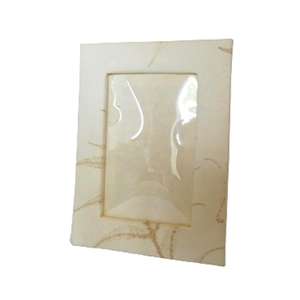 Fábrica barata personalizada reciclada hecha a mano papel de algodón color crema hojas impresión marco de fotos elegante - Product Image 1