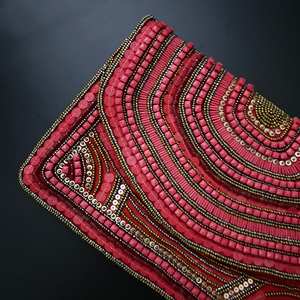 กระเป๋าคลัทช์ลูกปัดแก้วรูปมะนาว VLemon สีปรับแต่งได้ ดีไซน์ไม่ซ้ำใครสำหรับวันหยุดฤดูร้อน - Product Image 3