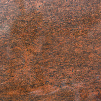 Bloques de Granito Natural Indio de Alta Calidad, Color Marrón Oscuro, Diseño Tradicional Internacional para Sala de Estar y Uso en Exteriores