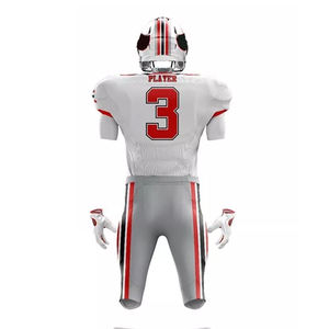 Uniformes de Fútbol Americano para Hombre, de Manga Corta, Verano, Personalizados, al por Mayor, de Alta Calidad, 100% Poliéster, Precio Económico - Product Image 4