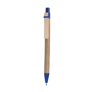 Clip per Penna Promozionale Ecologica in Cartone con Finitura in Legno - Product Image 5