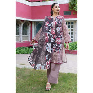 ชุดสูทพิมพ์ลายคัดดาร์ 3 ชิ้น พร้อมตกแต่งกระดุม รุ่น SD-52237 - Product Image 2