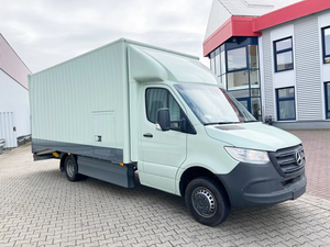 2020 nuevo Mercedes-Benz Sprinter 516 FG 4X2 MBUX verde transmisión automática dirección izquierda asientos de cuero asientos eléctricos - Product Image 2