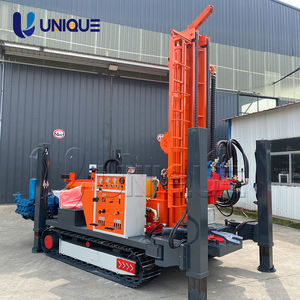 Machine de forage de puits d'eau montée sur chenilles la moins chère de 200 m, équipement de forage de puits d'eau DTH à vendre aux Philippines - Product Image 2